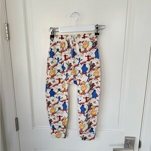 Hanna Andersson Sesame Street Rainbow Pull On Joggers Pants 5T 110cm NEW in Bag